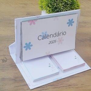Calendário De Mesa 2025: Arquivo Gratuito e tutorial Completo